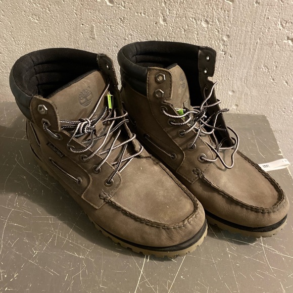 Timberland Oakwell 7 Eye Móc Toe Boots - Picture 3 of 5
